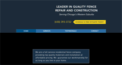 Desktop Screenshot of professionalfencerepair.com